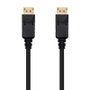 Nanocable Cable DisplayPort 1.2 DP/M a DP/M Negro 0,5 m